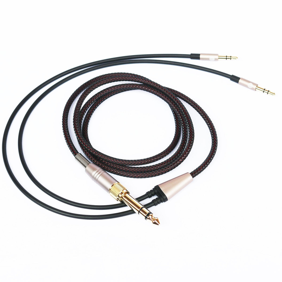 NEW NEOMUSICIA Replacement Audio Upgrade Cable Compatible with Hifiman Sundara, Ananda, Arya, HE400SE, Edition XS, HE4XX Headphones 3.5mm/6.35mm