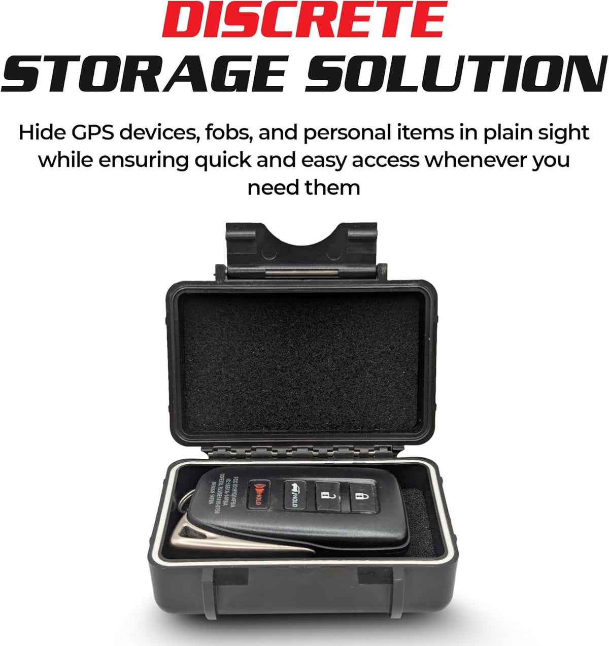 Spy Spot Magnetic Mount Weatherproof Case for GPS Trackers, Fits GL200, GL 300, GL300W, GL300MA