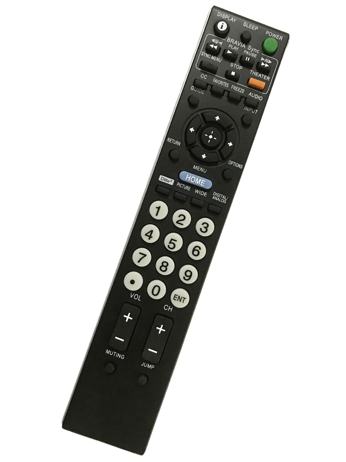 Replacement Remote Control for Sony TV KDL-46Z5100 KDL-40XBR9 KDL-52XBR9 KDL-52XBR10 Bravia LCD HDTV