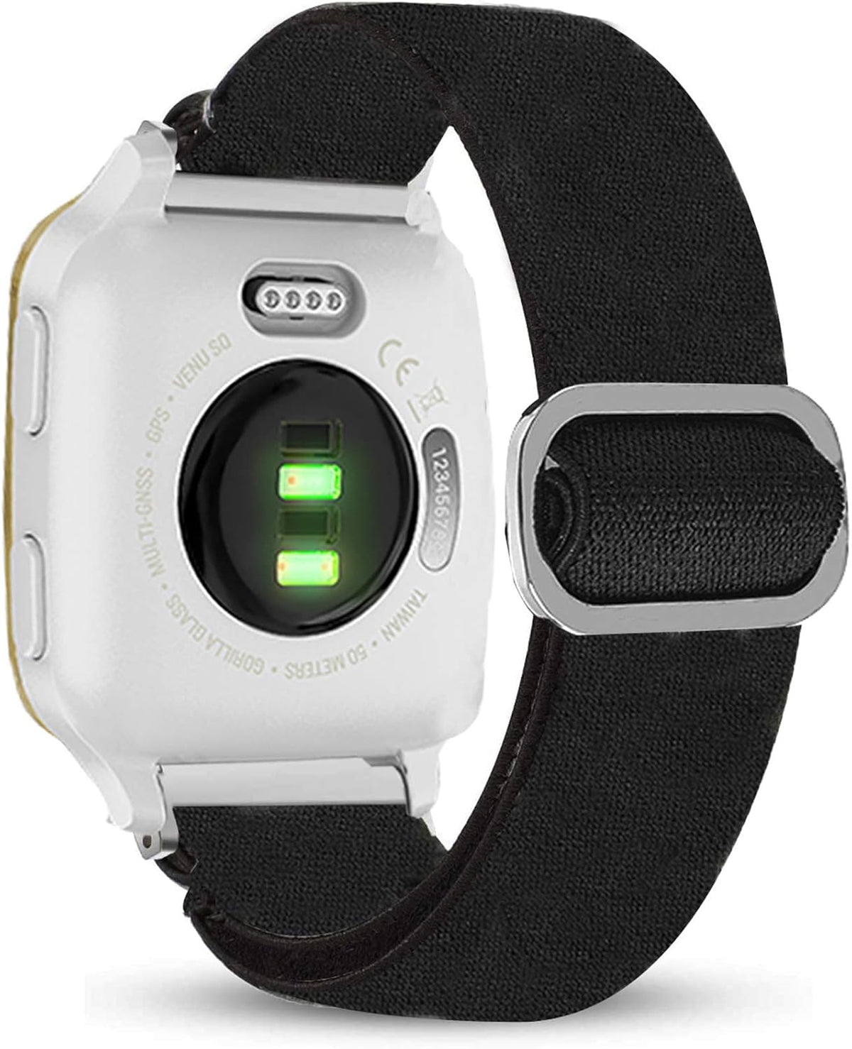 Motast 1.69" Smartwatch Band Compatible Stretch Nylon Adjustable Replacement Strap