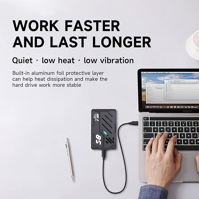 160G/250G/320G/500G/750G/1TB Multiple Capacity USB3.0 2.5inch Externals Storage Drive In Ruggeds Aluminum Housing