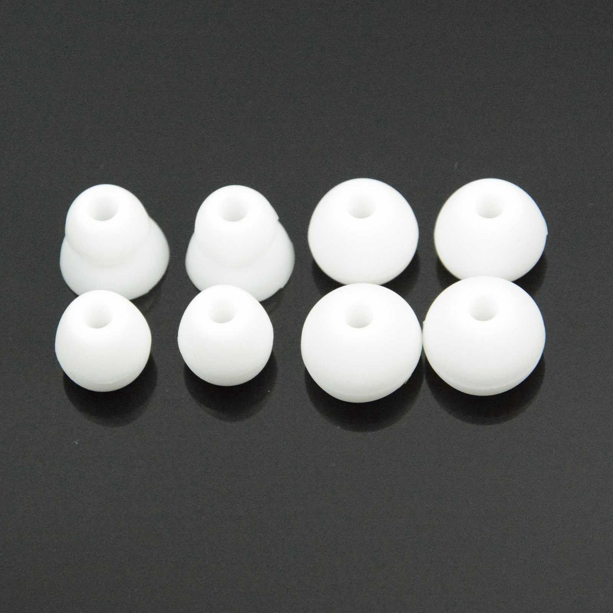 Miayaya Silicone Tips Replacement Earbuds Tips for Powerbeats Pro, Beats X, Beats Flex, Urbeats, BeatsTour Wireless Earphone Ear Tips Covers, S/M/L, 8
