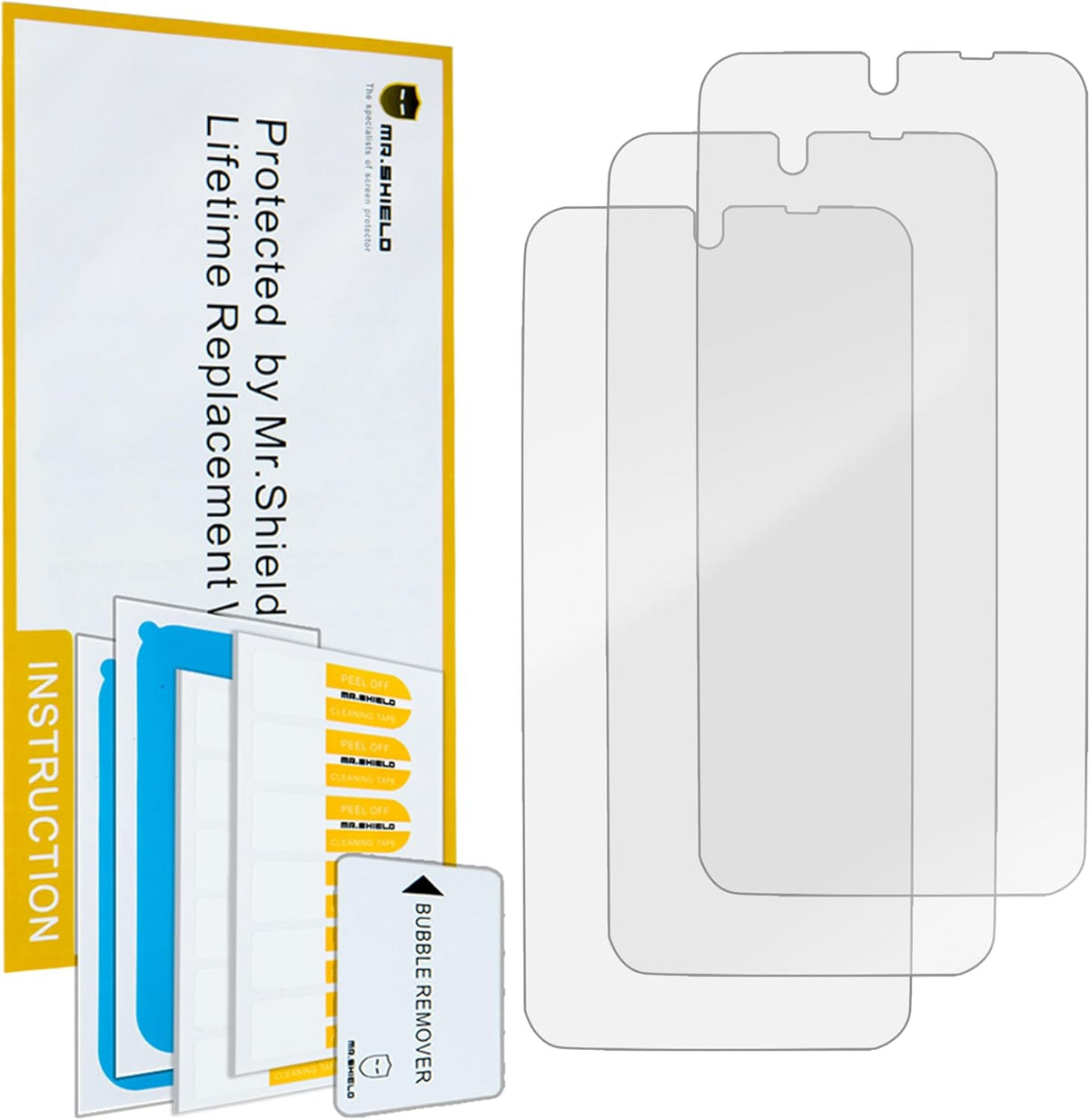 Mr.Shield [3-Pack] Anti-Glare Matte Screen Protector for Nothing Phone 2, PET Material