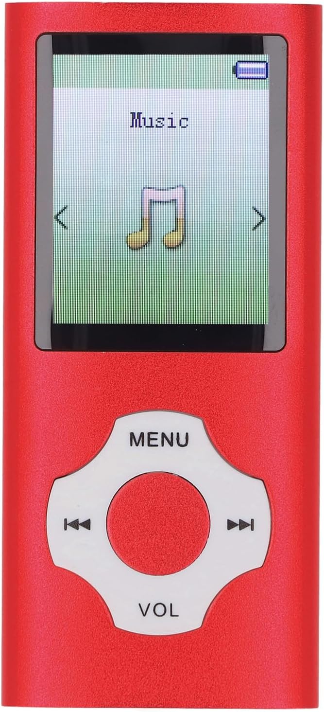 Heayzoki MP3 MP4 5.0, 128GB Player with Bluetooth Portable HiFi Lossless Sound Music Player with Speaker, Video Music