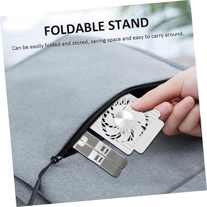 Laptop Cooling Pad Height Quiet - Design Laptop Stand Four Fans for Gaming and Work