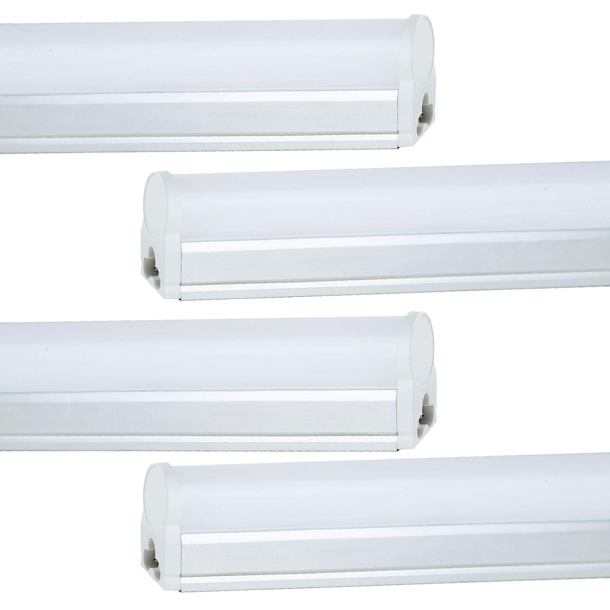 Newhouse Lighting 4FT T5 Light Fixture LED Shop Light 20W w/Selectable CCT, 2000 Lumens, 2700/4100K/5000K, Utility Ceiling Lights Linkable for Garage