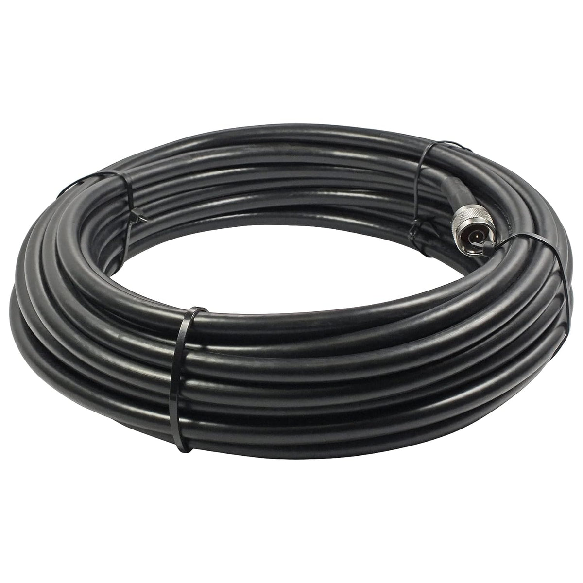 SureCall SC-400 Ultra Low-Loss Coax Cable, 20' with N-Male Connectors, Black