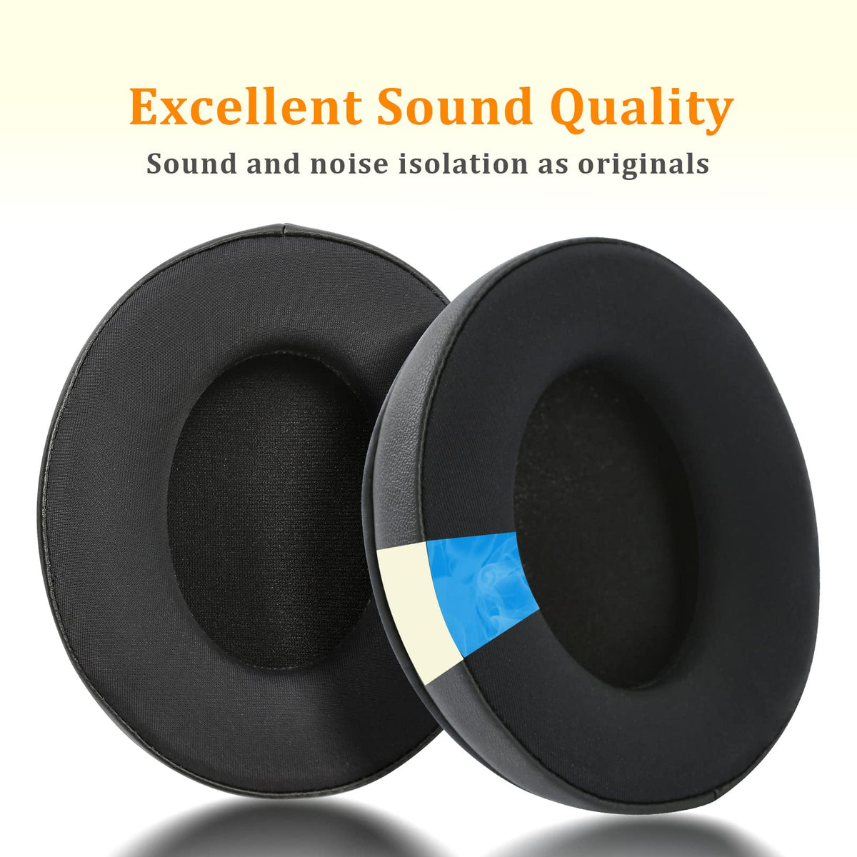 WH-CH710N/WH-CH700N Replacement Ear Pads Cooling Gel WH-XB900N Earpads Upgrade Ear Cushions Parts Accessories Compatible with Sony