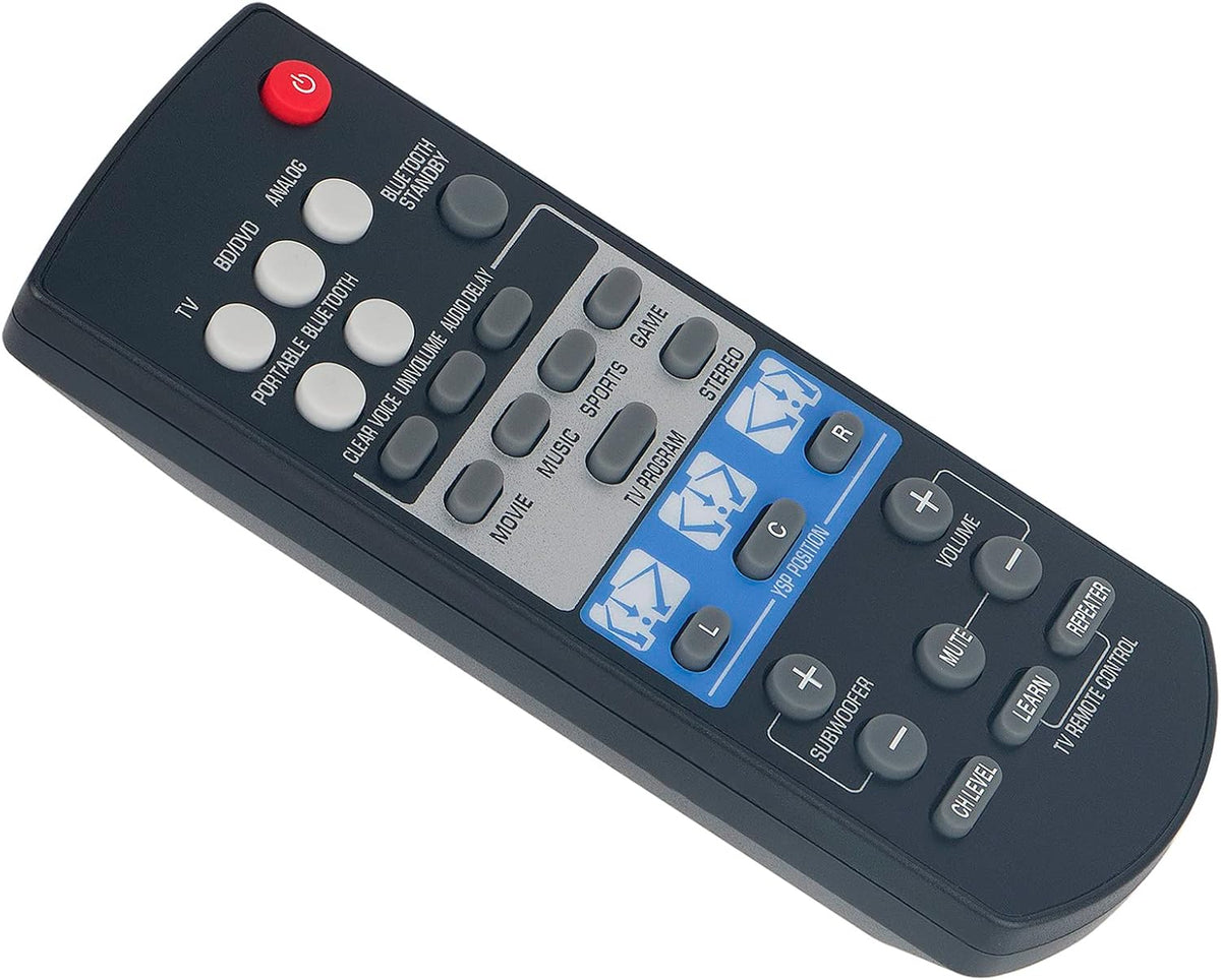 FSR80 ZG80760 Replacement Remote for Yamaha Digital Sound Projector YSP-1400 YSP-1400BL Speaker System