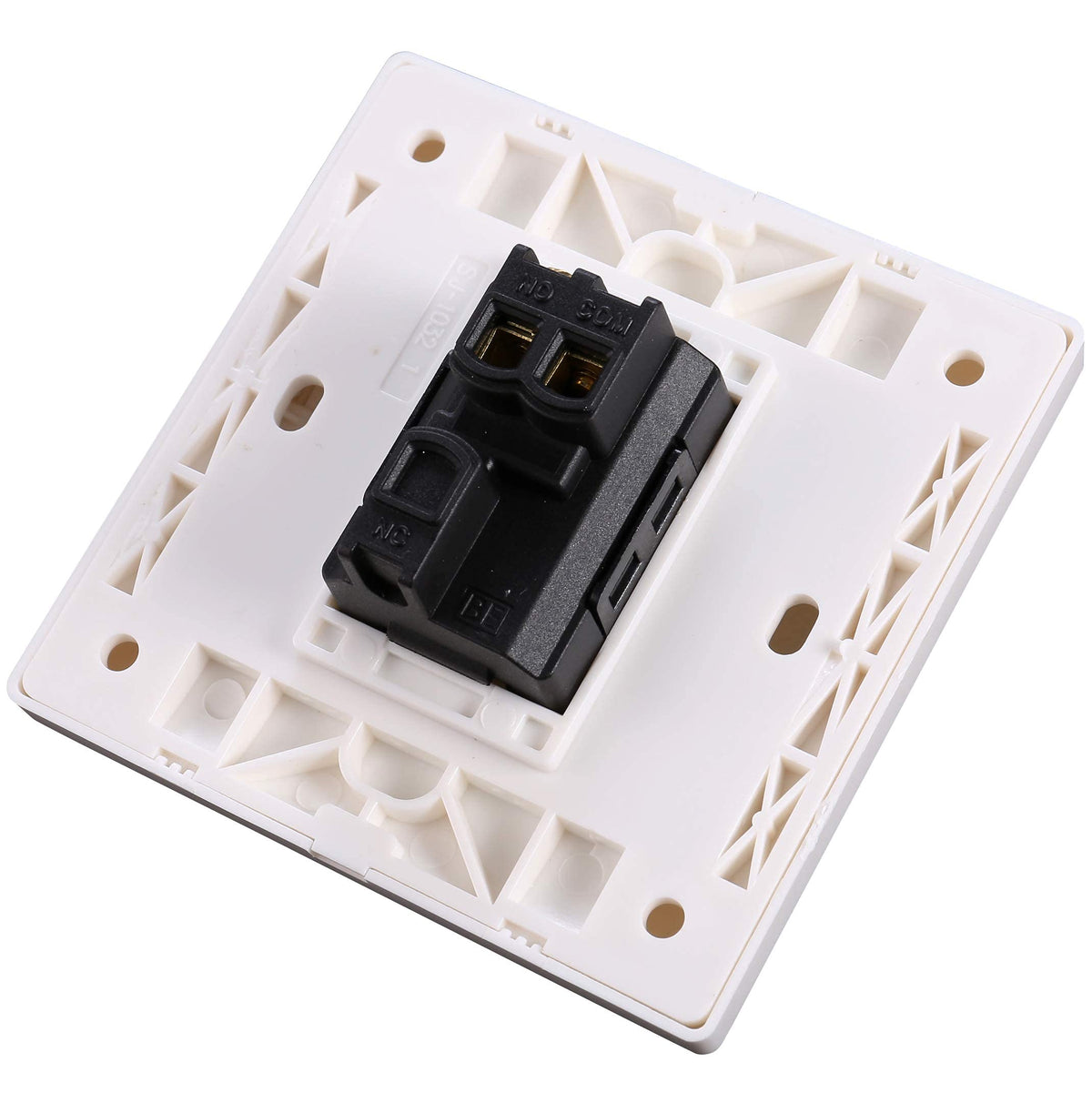 UHPPOTE Push to Exit Button Square Rocker Switch - Flush-Mounted for Door Access Control System