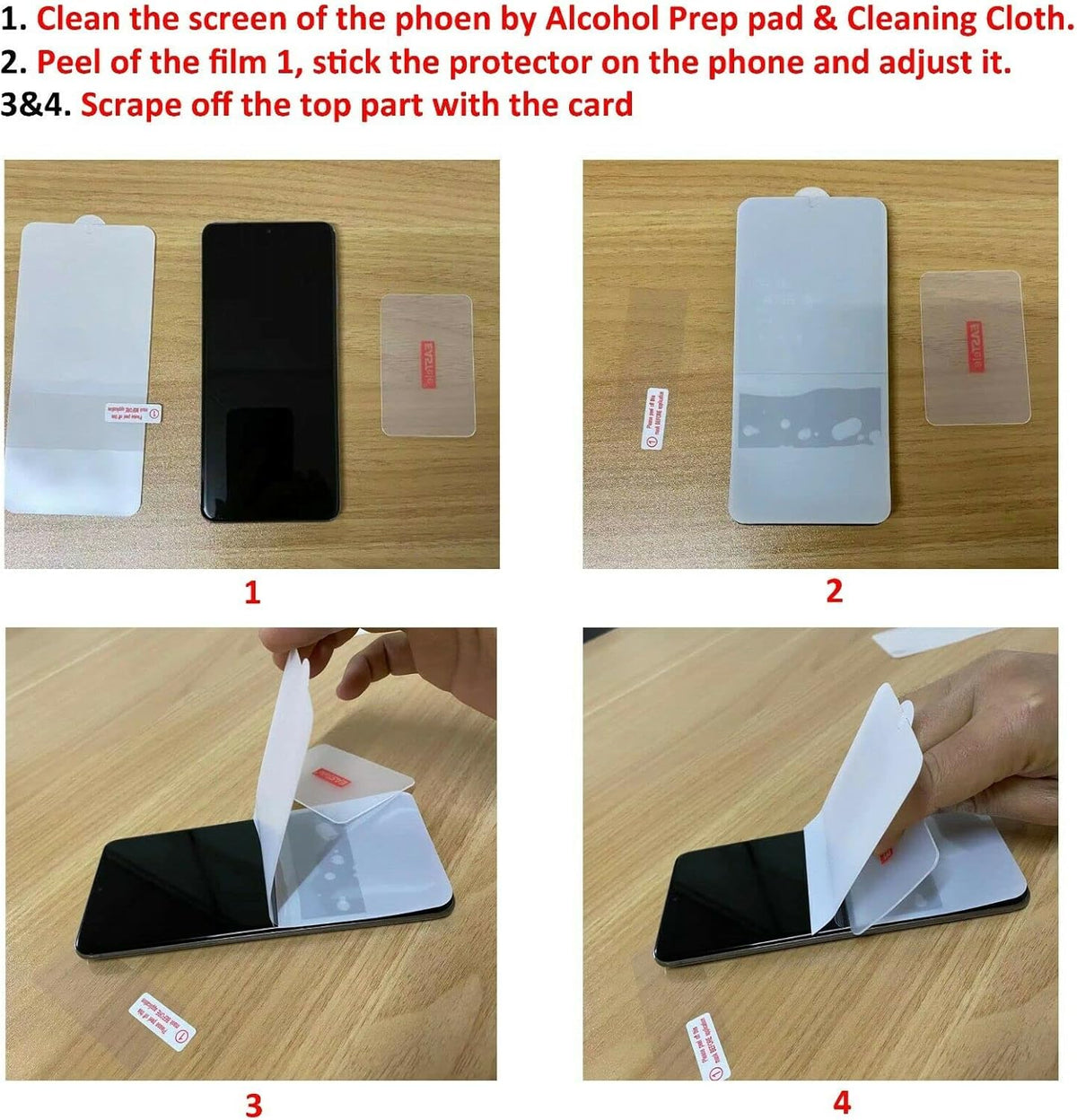 [3+2 Pack] Samsung Galaxy Note 20 Hydrogel Film Screen Protector + Tempered Glass Camera Lens Protector