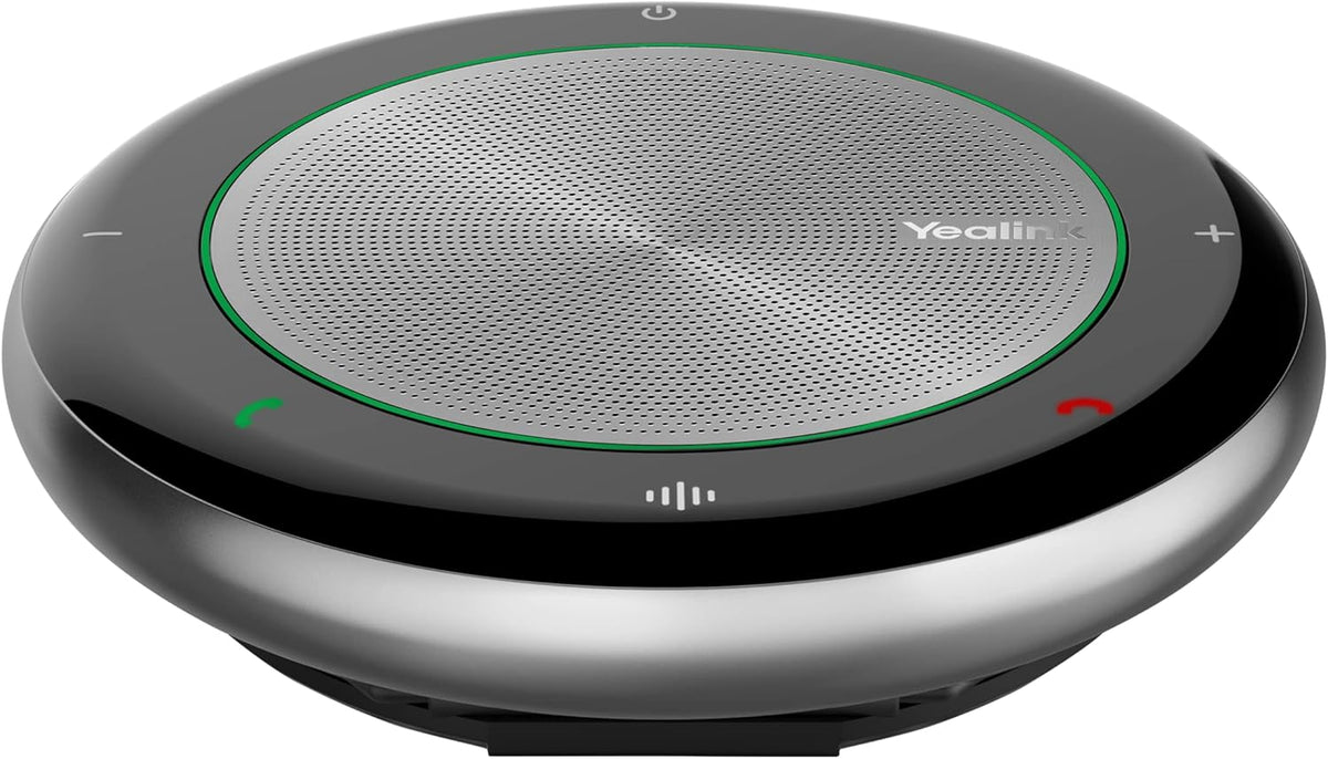 Yealink Teams Certified Speakerphone Wireless Speaker with Microphone Bluetooth for Conference Meeting CP700 Noise Reduction Home Office 360° Voice Pickup (Package Without dongle)