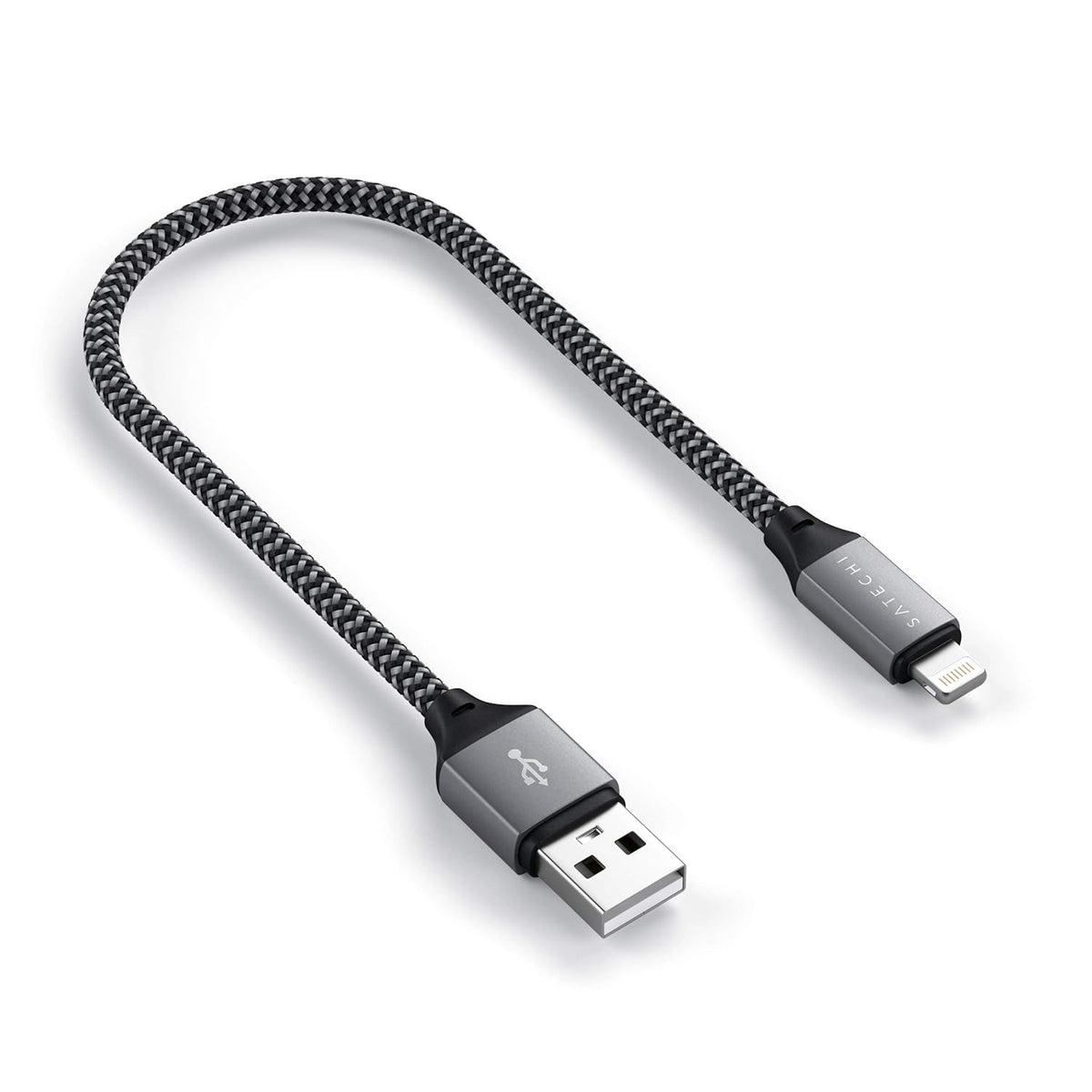 Satechi USB-A to Lightning Charging Cable - MFi Certified for iPhone 13 Pro Max/13 Pro/13 Mini/12 Pro Max/12