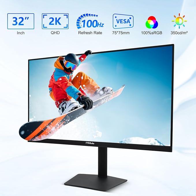 22 Inch Touchscreen Monitor IPS FHD 1080P Touch PC Display 75Hz LED Backlit Multi-Touch Monitor VESA HDMI &amp VGA &amp USB Computer Touch Screen for Gaming Business Warehouse Bar Gym