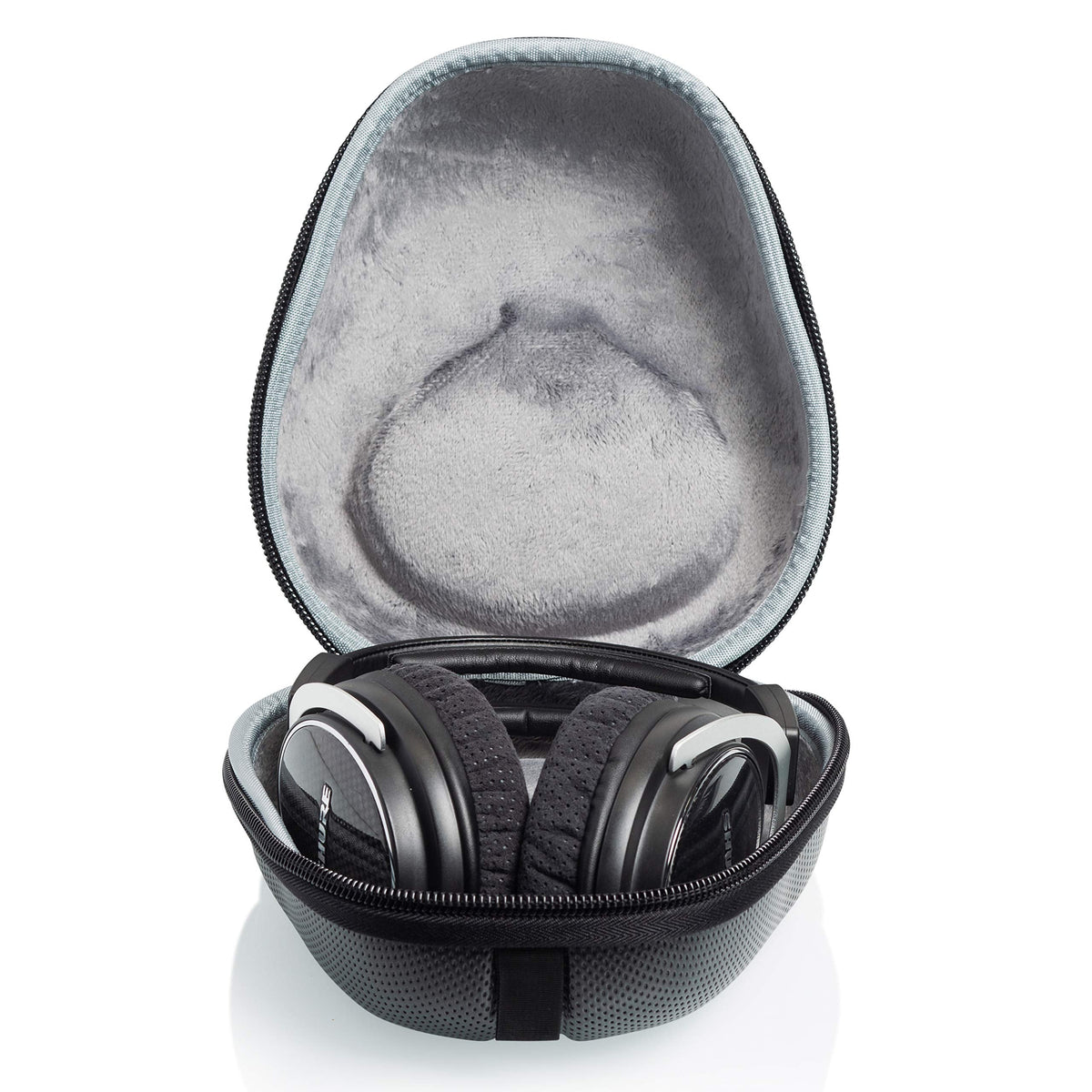 Slappa Full-Sized HardBody PRO Headphone Case for Audio Technica, Beats, Sony + many more; Black - Dimple (SL-HP-07)