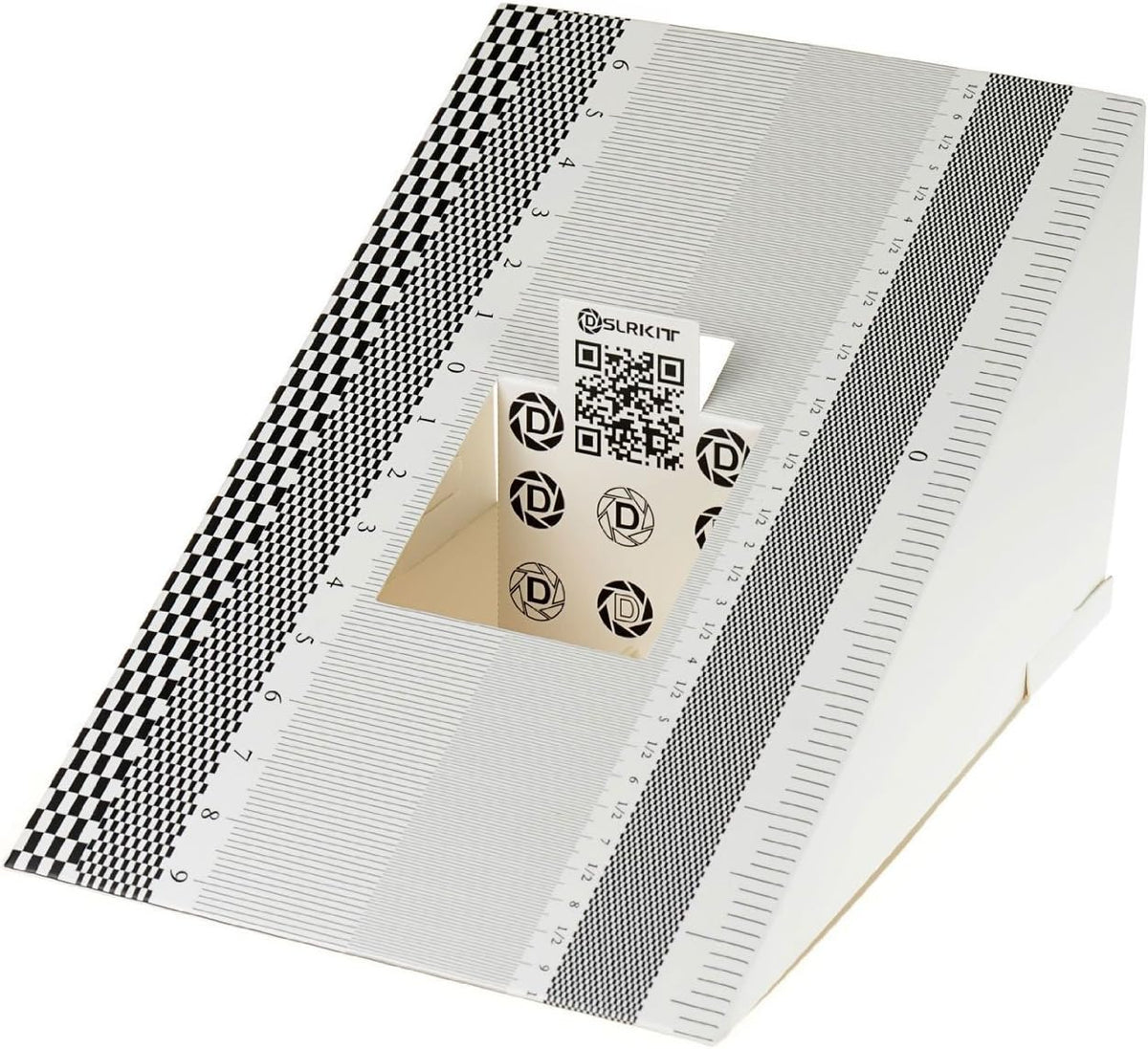 Lens Focus Calibration Tool, Alignment Ruler Folding Card (Pack of 2)