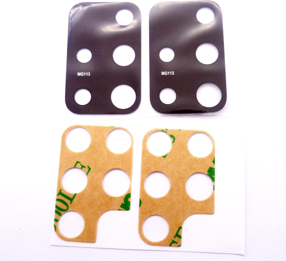 2X Rear Back Camera Glass Lens Cover with Adhesive Replacement for Samsung Galaxy A71 + Tools