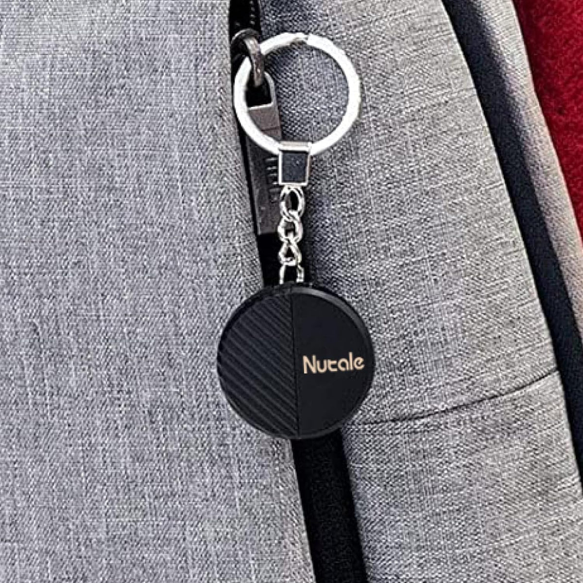 Mate Key Finder, Bluetooth Tracker with Key Chain for Keys, Pets, Wallets, Tablets, Batteries Included (4)