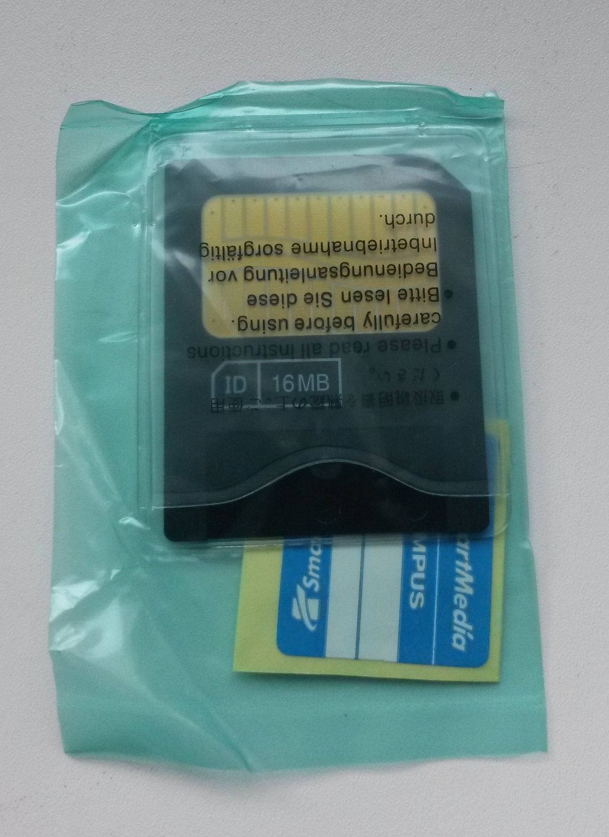 Olympus SmartMedia - Flash memory card - 16 MB - SmartMedia