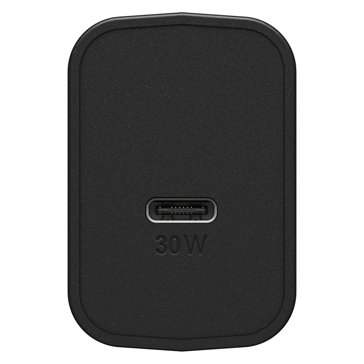 OtterBox USB-C Wall Charger, 30W + OtterBox USB C-C 1M Cable - Black Shimmer