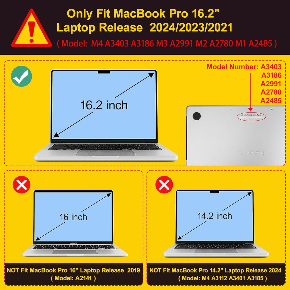 Mektron Case for MacBook Pro 16" M4 A3403 A3186 M3 A2991 M2 A2780 M1 A2485 (2021/2023/2024) Pro/Max with Touch ID, Hard Shell Plastic Laptop Cover Keyboard Cover Screen Protector, Peonies Roses