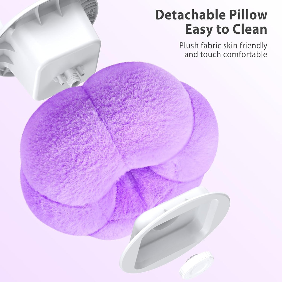 CreaDream Pumpkin Tablet Pillow Stand Holder for Kindle iPad, Adjustable Phone Pillow Stand for Lap Bed with Detachable Snack Bowl, Compatible with 4.7"-13" Tablet, iPad, iPhone, Samsung Tabs, Kindle