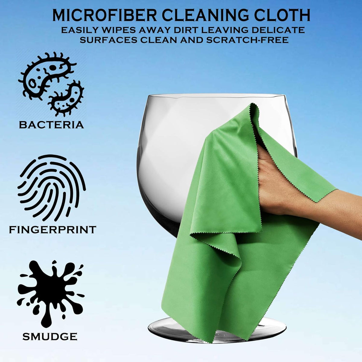 Extra Large 14" X 15" Lint Free Microfiber Cleaning Cloth for Camera Lens and Electronic Device Screens