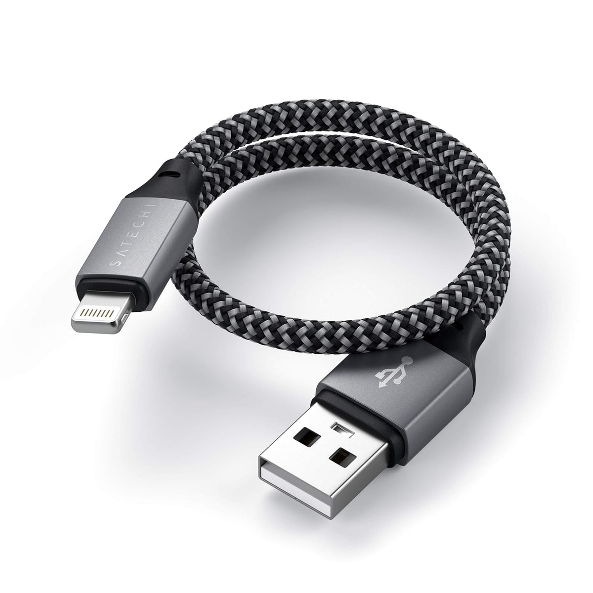 Satechi USB-A to Lightning Charging Cable - MFi Certified for iPhone 13 Pro Max/13 Pro/13 Mini/12 Pro Max/12