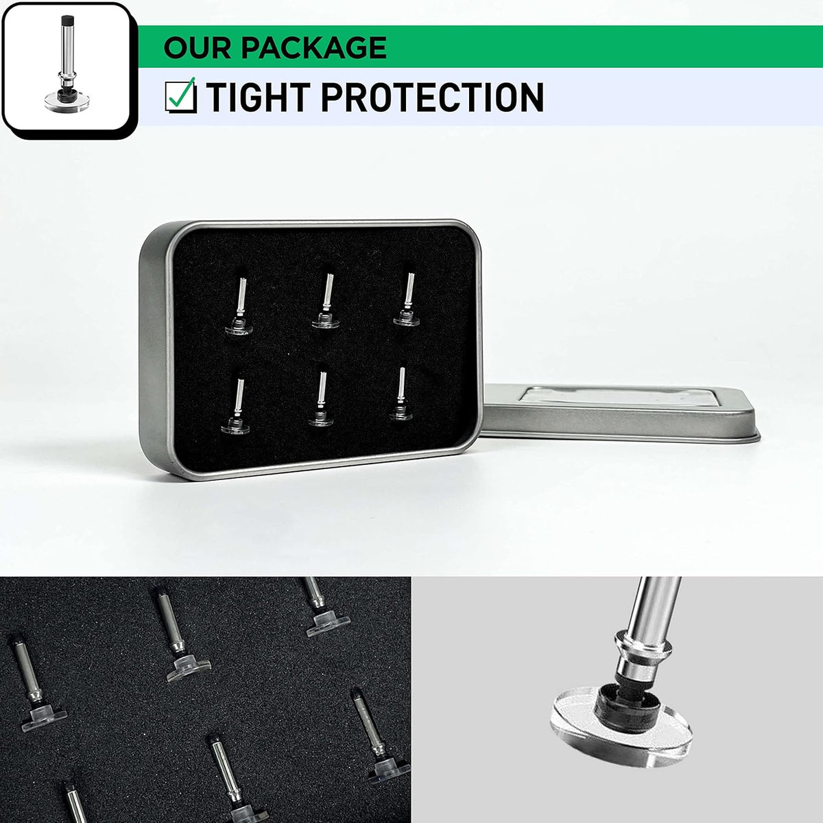 Disc Tips Replacement for OASO Capacitive Stylus Pen - 6 Pack