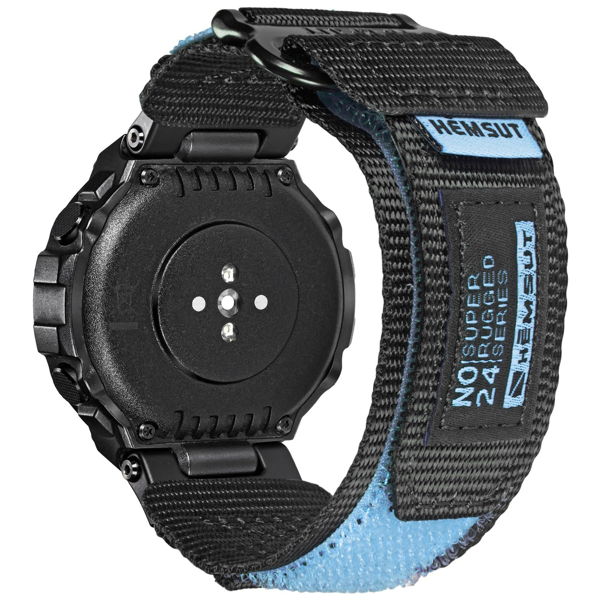 Torbollo Watch Bands Compatible With T-Rex/T-Rex Pro, Soft Sport Hoop And Loop Wide Strap Adjustable Wristbands Replacement