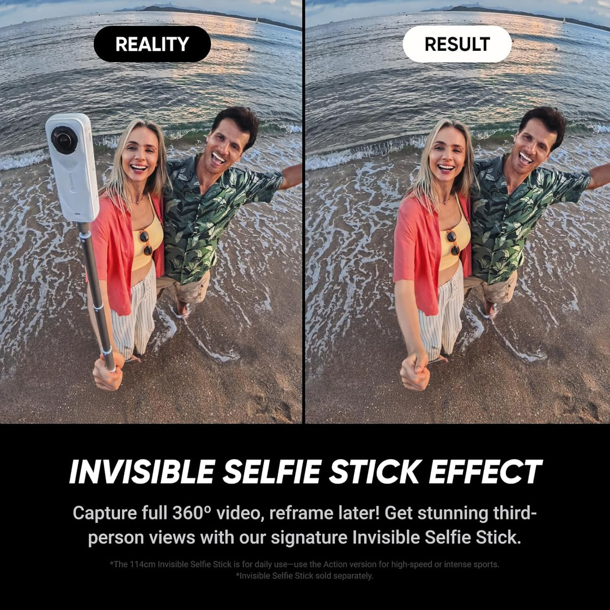 Insta360 X5 Satin White - Waterproof 8K 360° Action Camera, Leading Low Light, Invisible Selfie Stick Effect, Rugged and Replaceable Lens, 3-Hour Battery, Built-in Wind Guard, Stabilization