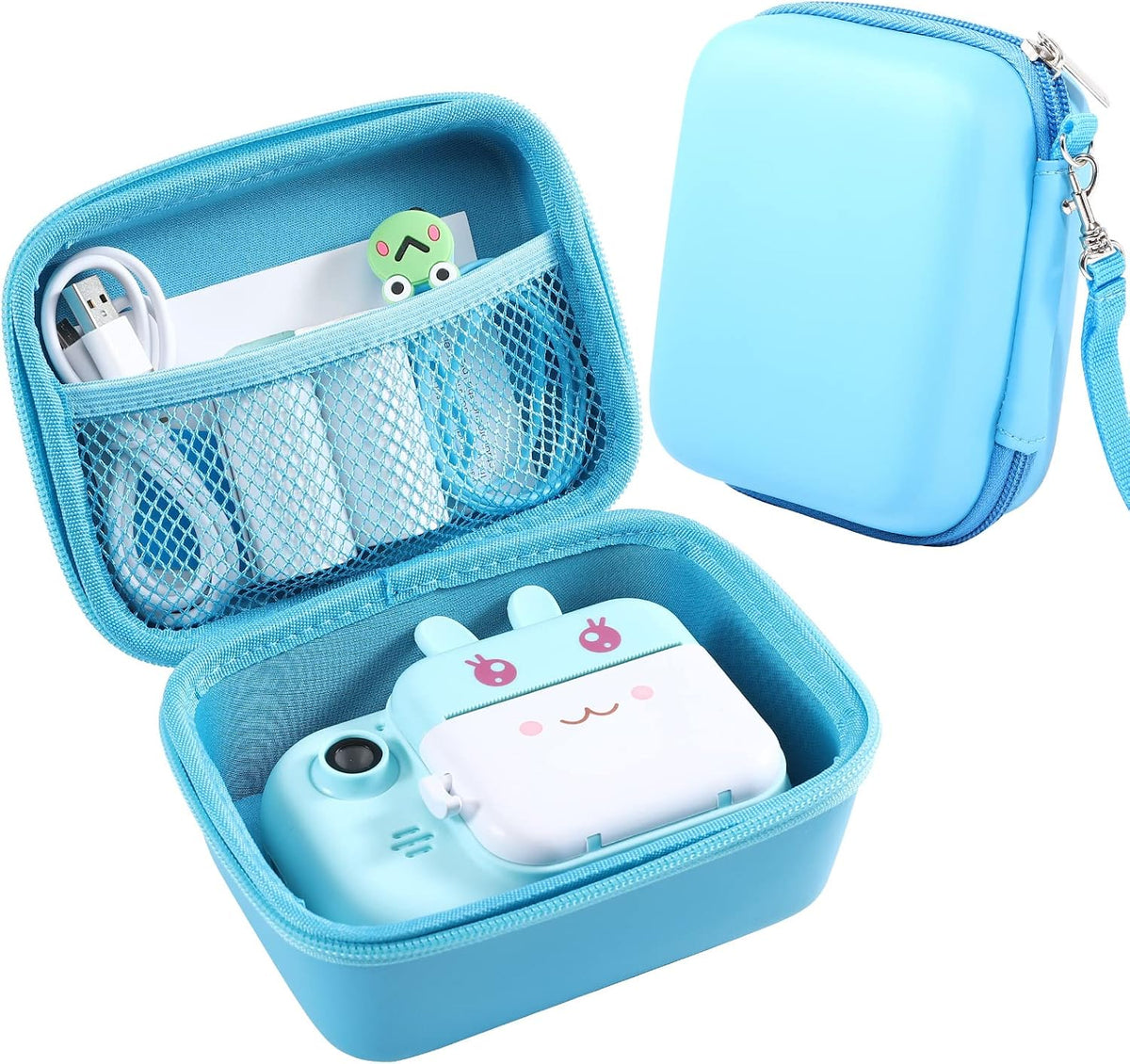 6.1 4.9 3.4 inch MINIBEAR Kids Camera Case Compatible Kids Camera, Case for Camera for Kids and Kids Action Camera