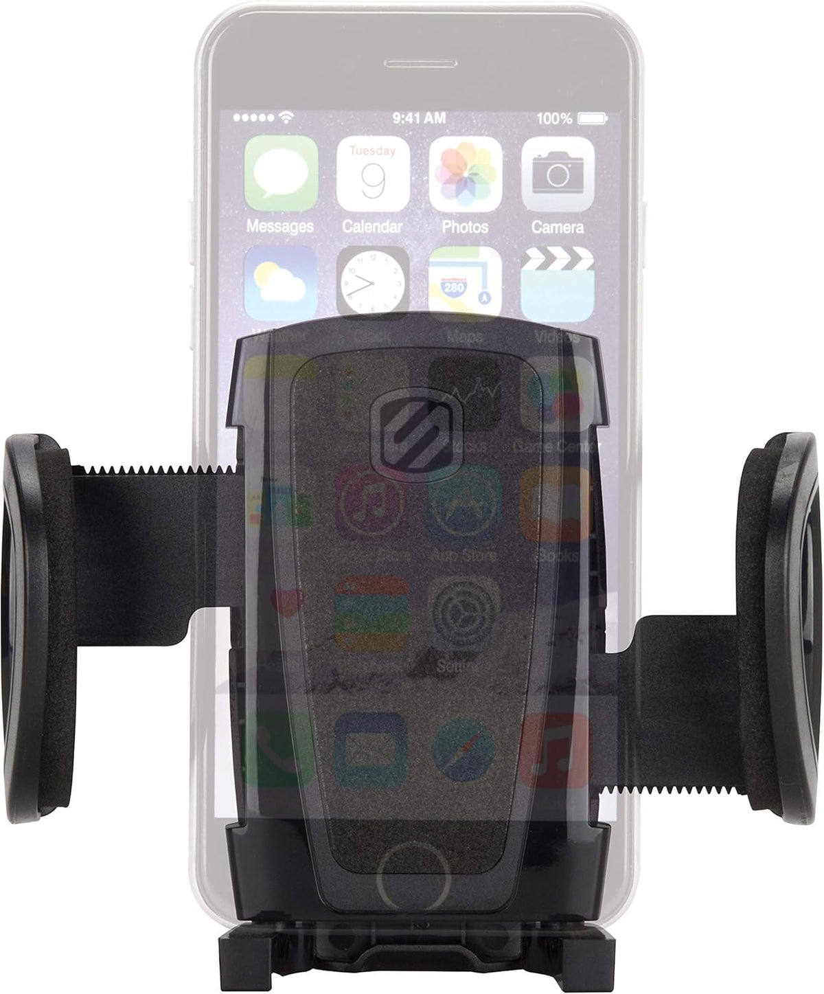 Scosche IHW10 4-in-1 Car Phone Holder, Windshield, Dashboard, Vent, Cup Mount