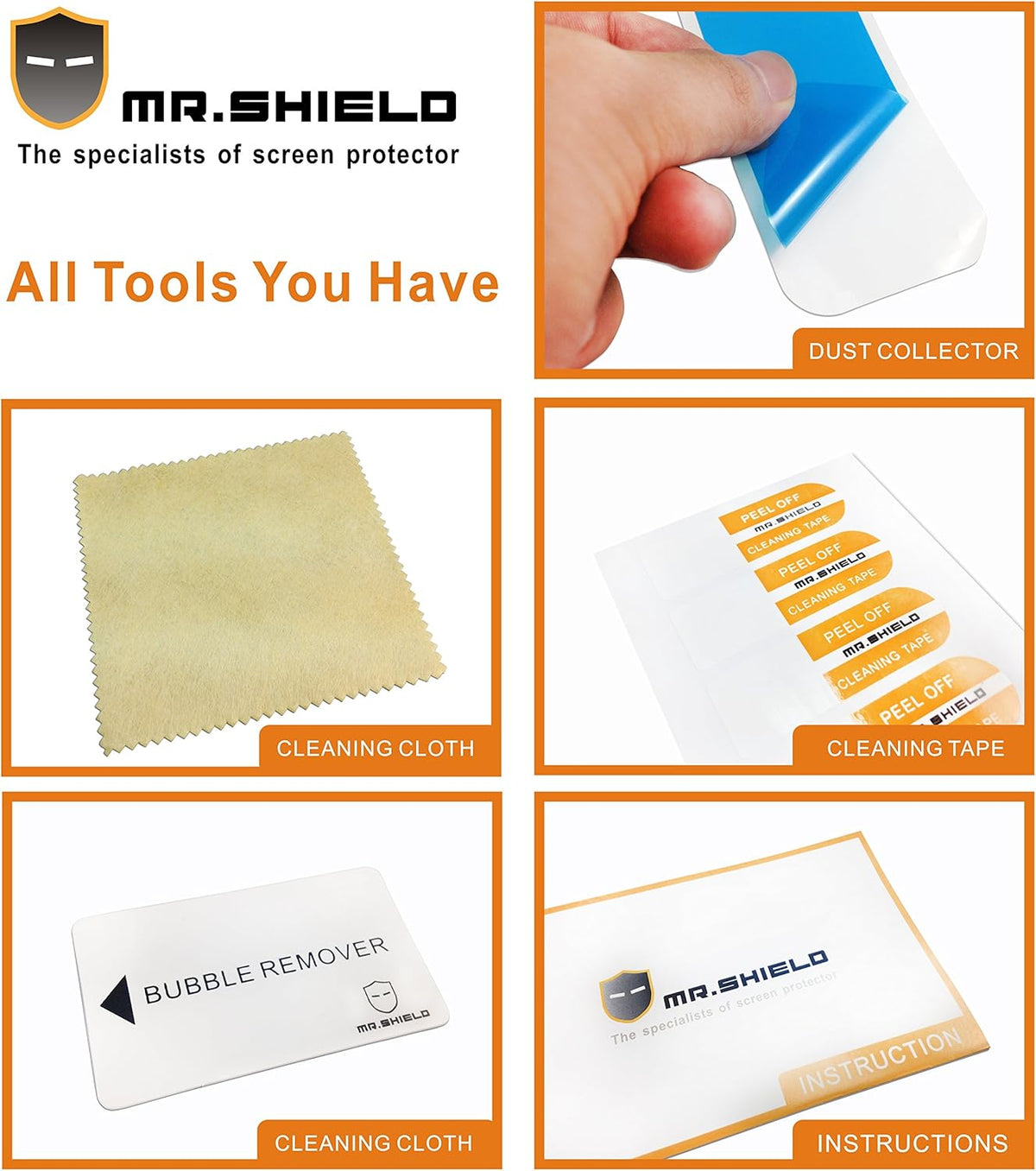 Mr.Shield [3-Pack] Anti-Glare Matte Screen Protector for Nothing Phone 2, PET Material