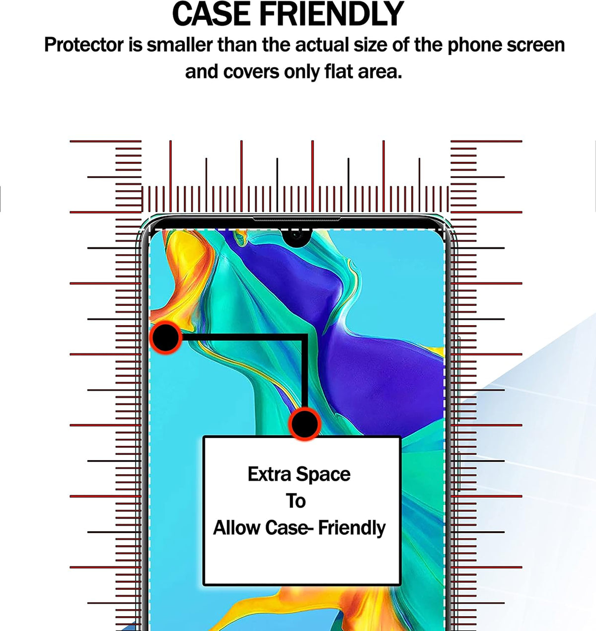 Samsung Galaxy A03/A03S/A03 Core/A02/A02s Tempered Glass Screen Protector [4-Pack] - 0.33mm, Anti-Scratch,