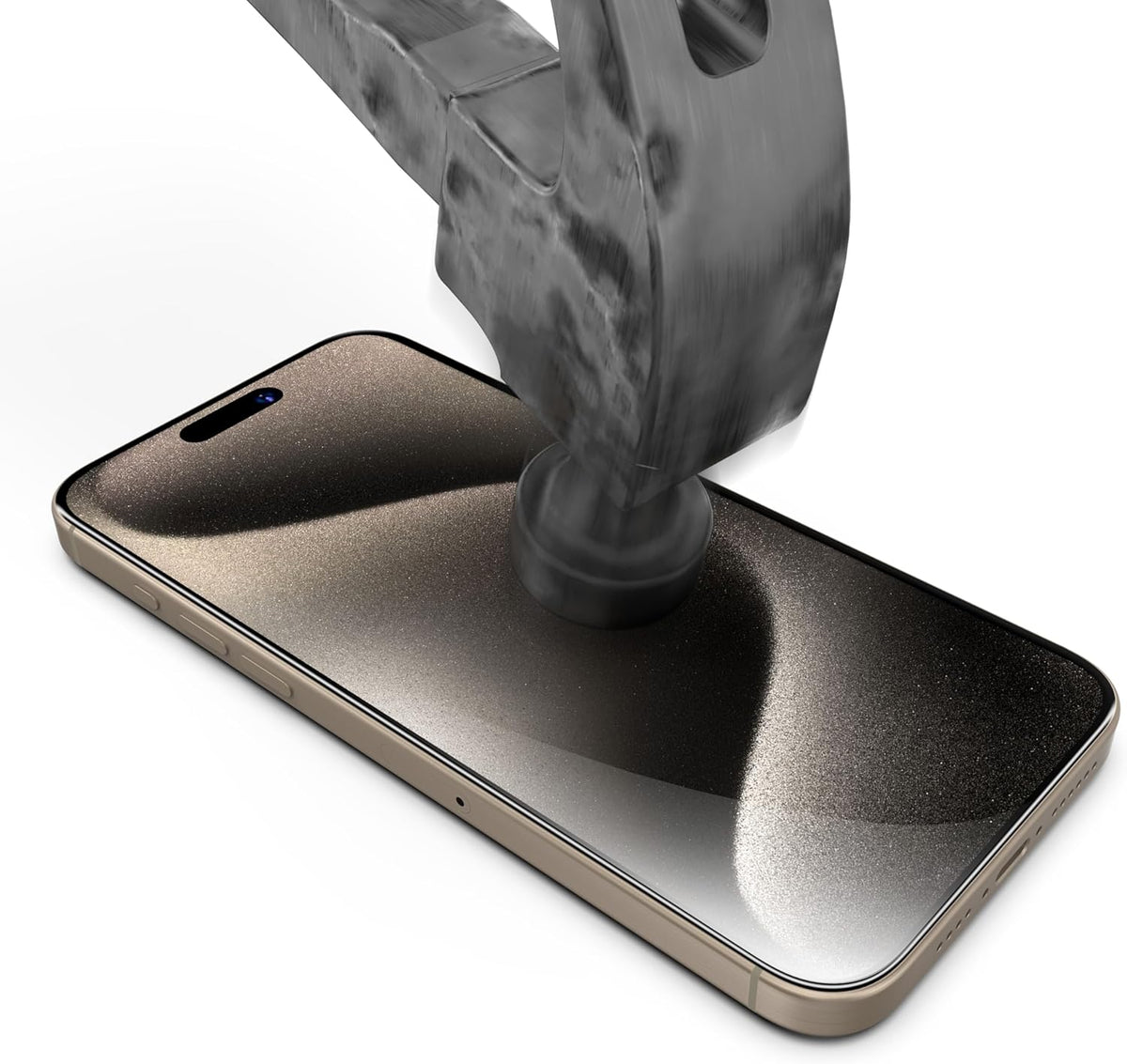 Magic-APP 2 Pack Screen Protector for iPhone 15 Pro, 9H Hardness, HD Clear Tempered Glass, Bubble Free, Easy