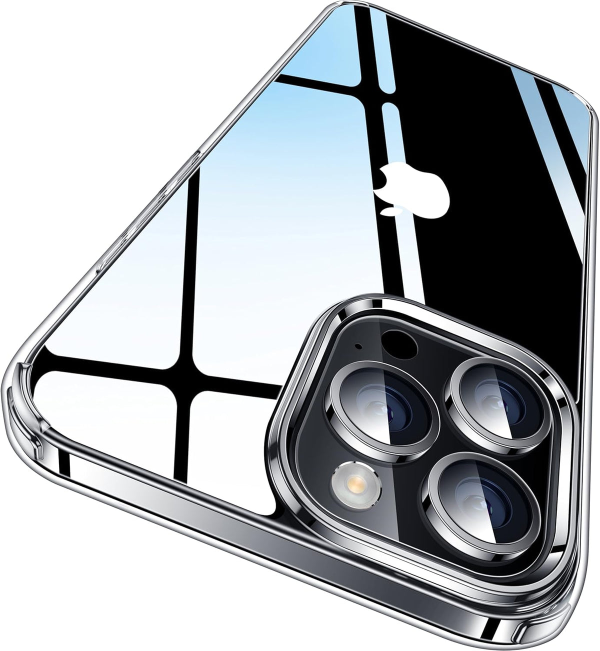 CASEKOO Crystal Clear Case for iPhone 14 Pro, [Never Yellow Technology] [10FT Mil-Grade Protection] Slim Cover 6.1 in