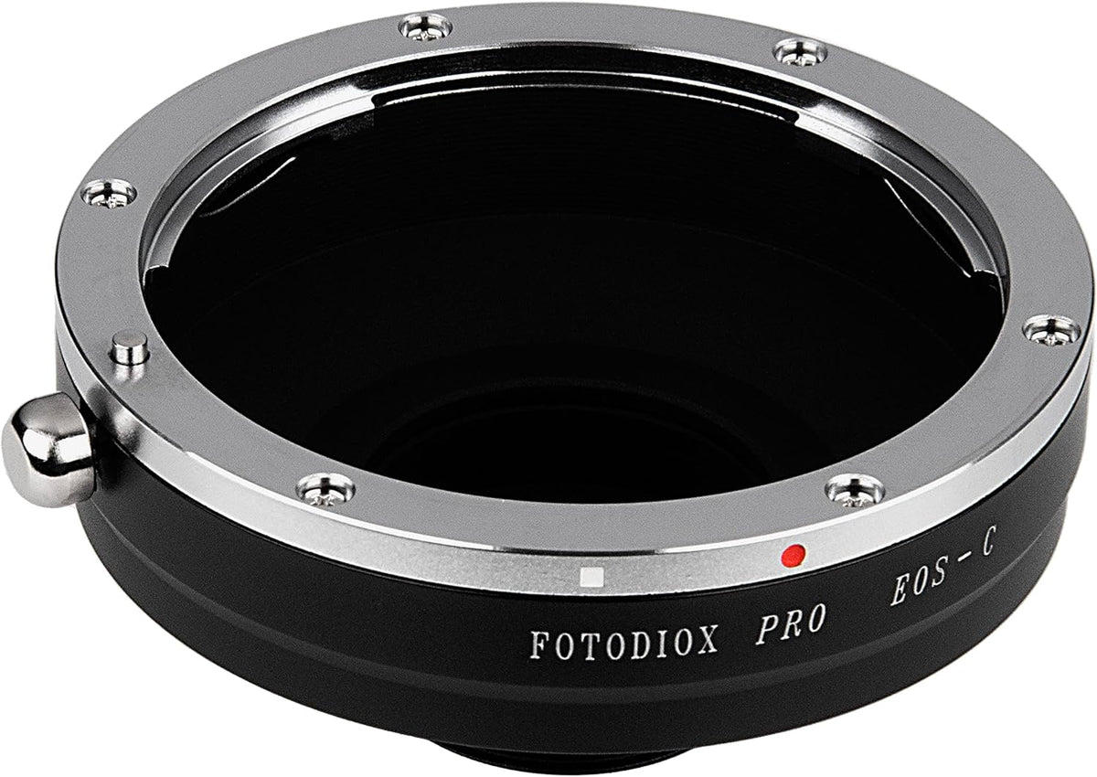 Fotodiox Pro Lens Mount Adapter for Canon EOS EF and EF-S Lenses to C-Mount Cameras
