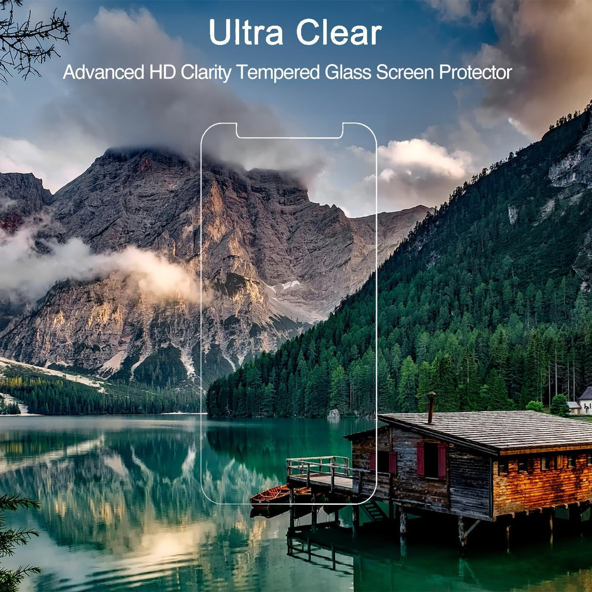 Deara 2 Pack Privacy Screen Protector for iPhone 11 Pro/Xs/X [5.8 Inch] - Anti Spy Tempered Glass Film [9H Hardness] -