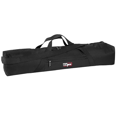 VidPro TC-27 Padded Tripod Bag carries 27-Inch Long Tripods