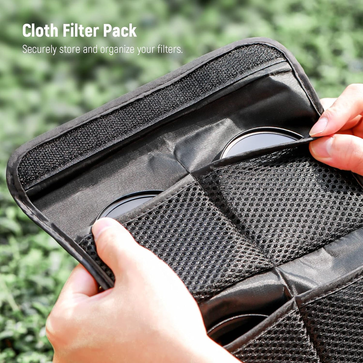 Neewer 82mm ND Lens Filter Kit: UV, CPL (Circular Polarising), FLD, ND2, ND4, ND8, Lens Hood and Lens Cap for Canon