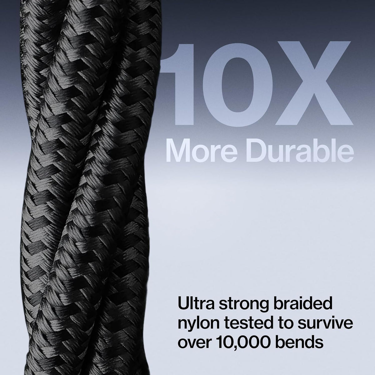 12W, 3FT Statik MagStack USB A to iPhone Cable MFi Certified, Clutter-Free Magnetic Charging Cable, Anti-Tangle Phone