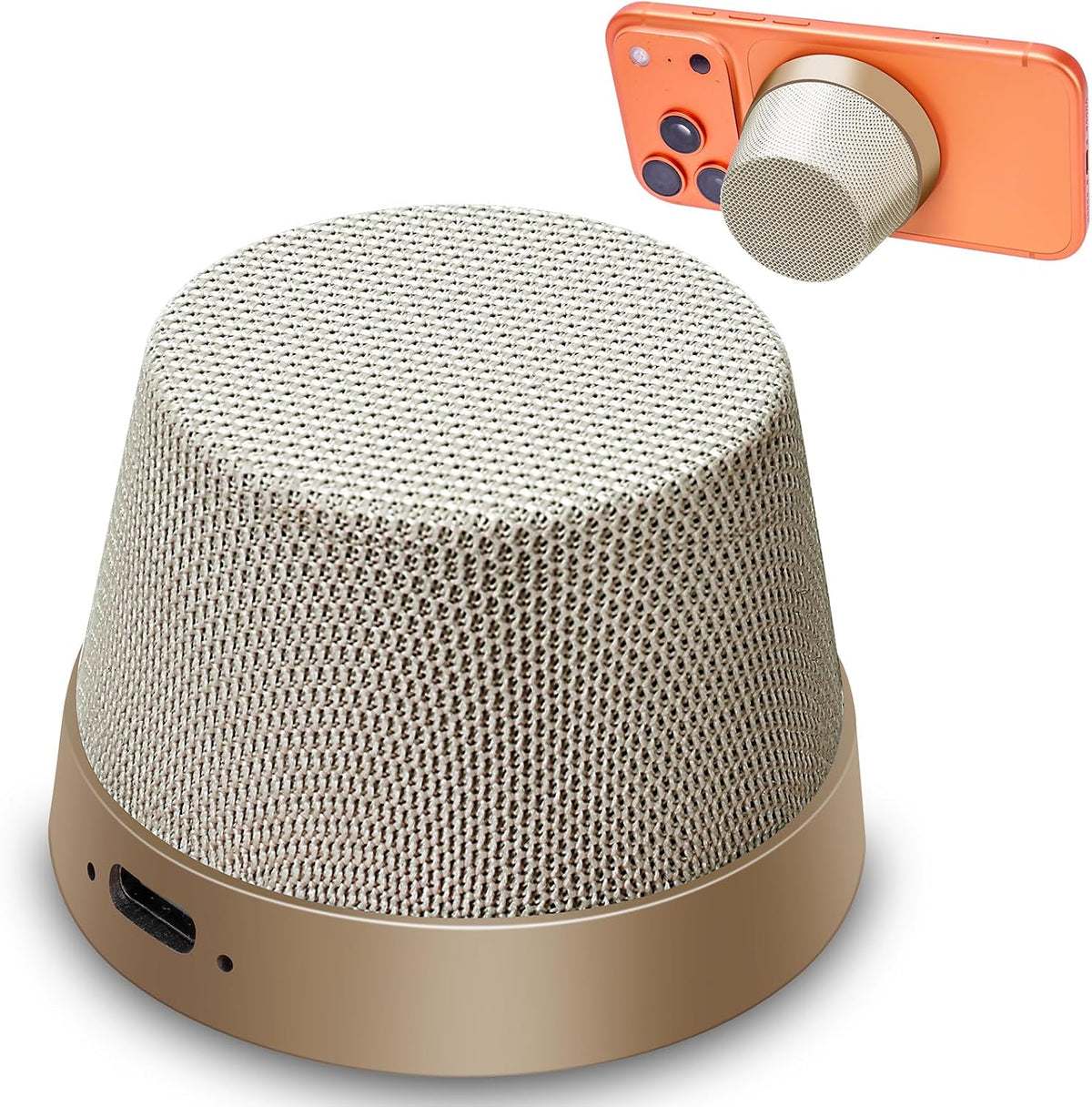 GOKINDOR Birthday Gifts for Men Who Have Everything Bluetooth Speakers Phone Stand, Portable Magnetic Speaker