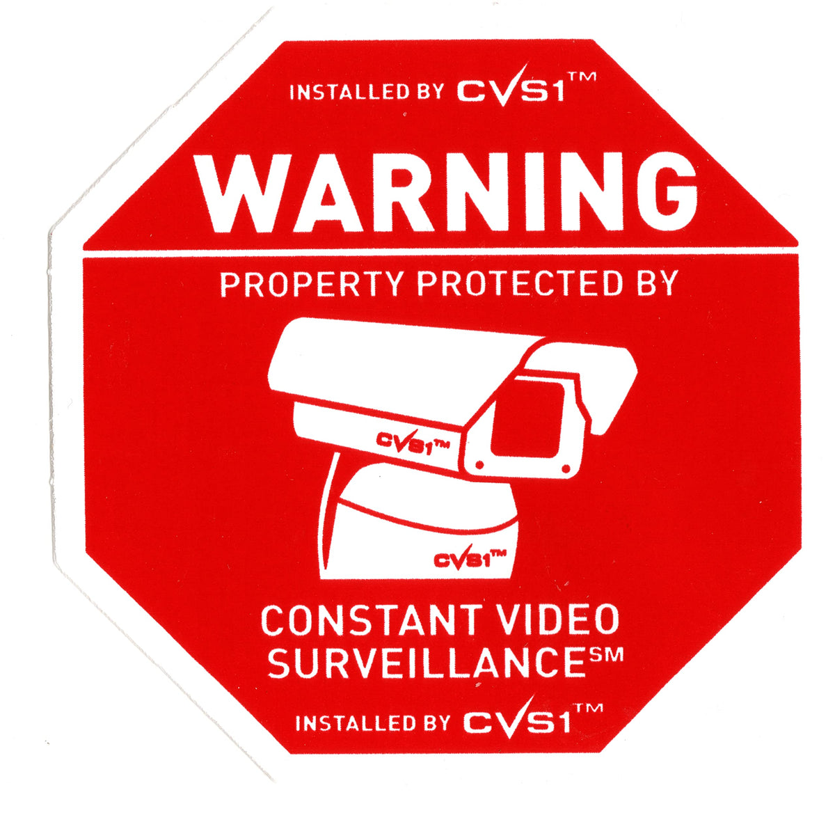 Propertguard® 18 Piece Deluxe Home Security Alarm System & Security Camera Decal Set