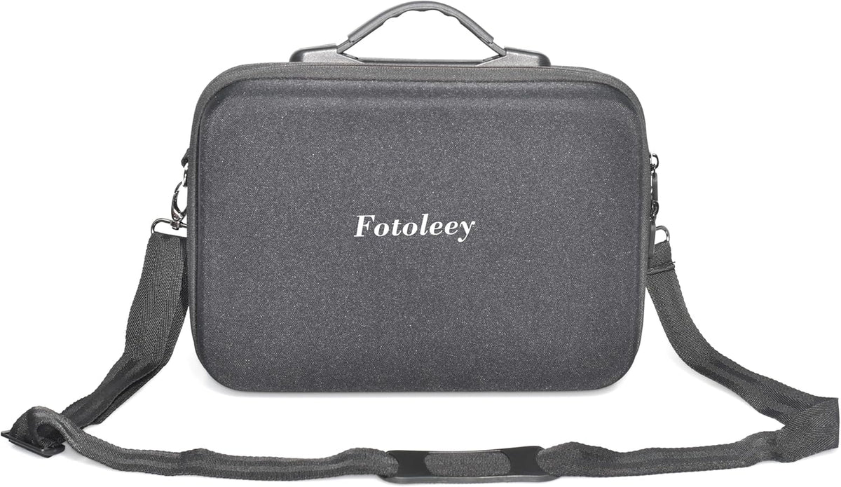 Fotoleey Carrying Case for Insta360 X4 Camera, Fits Waterproof Case and Selfie Stick, with Strap & Handle, EVA Material