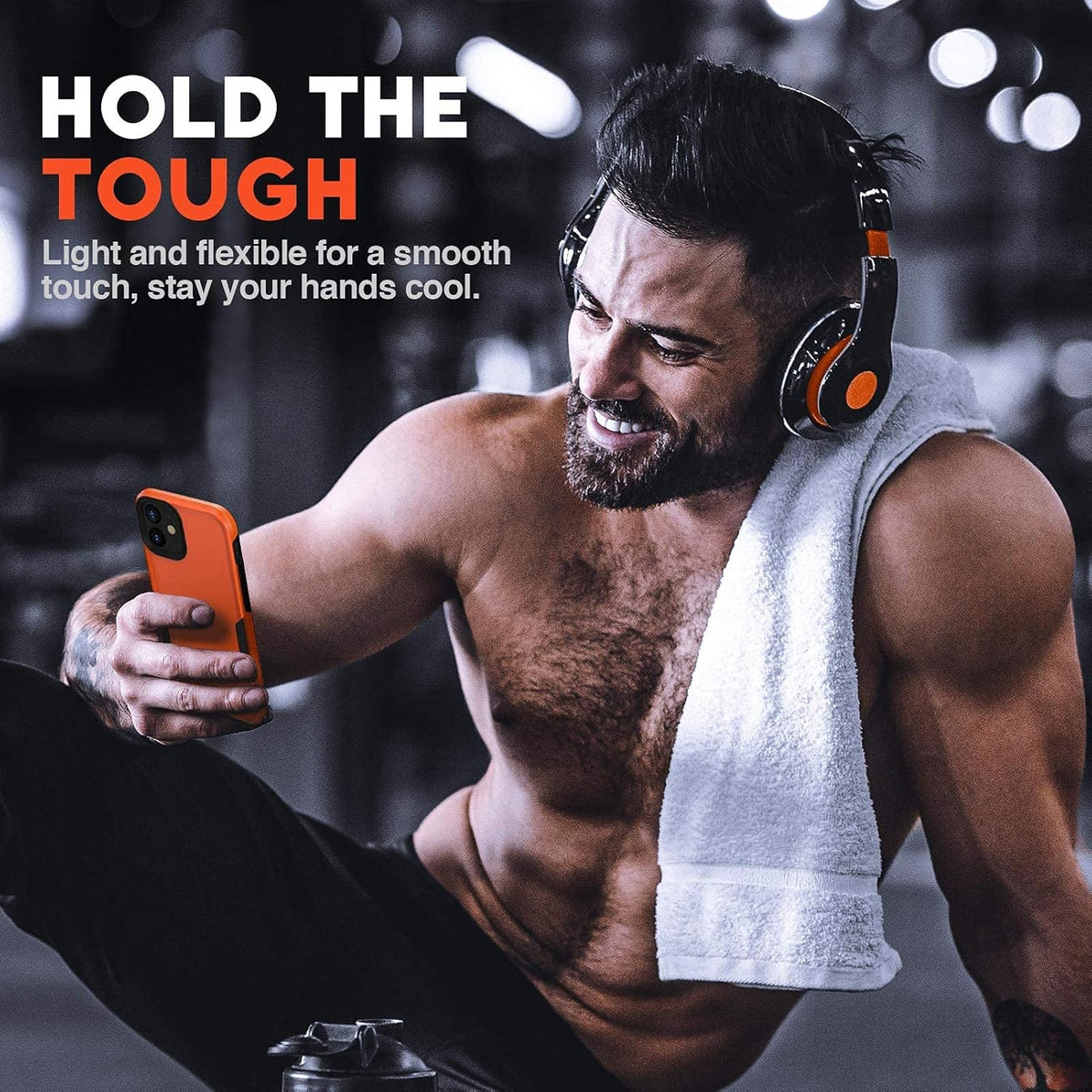 NTG 2023 Designed for iPhone 11 Case - Heavy-Duty Tough Rugged Lightweight Slim Shockproof Protective Case, Orange