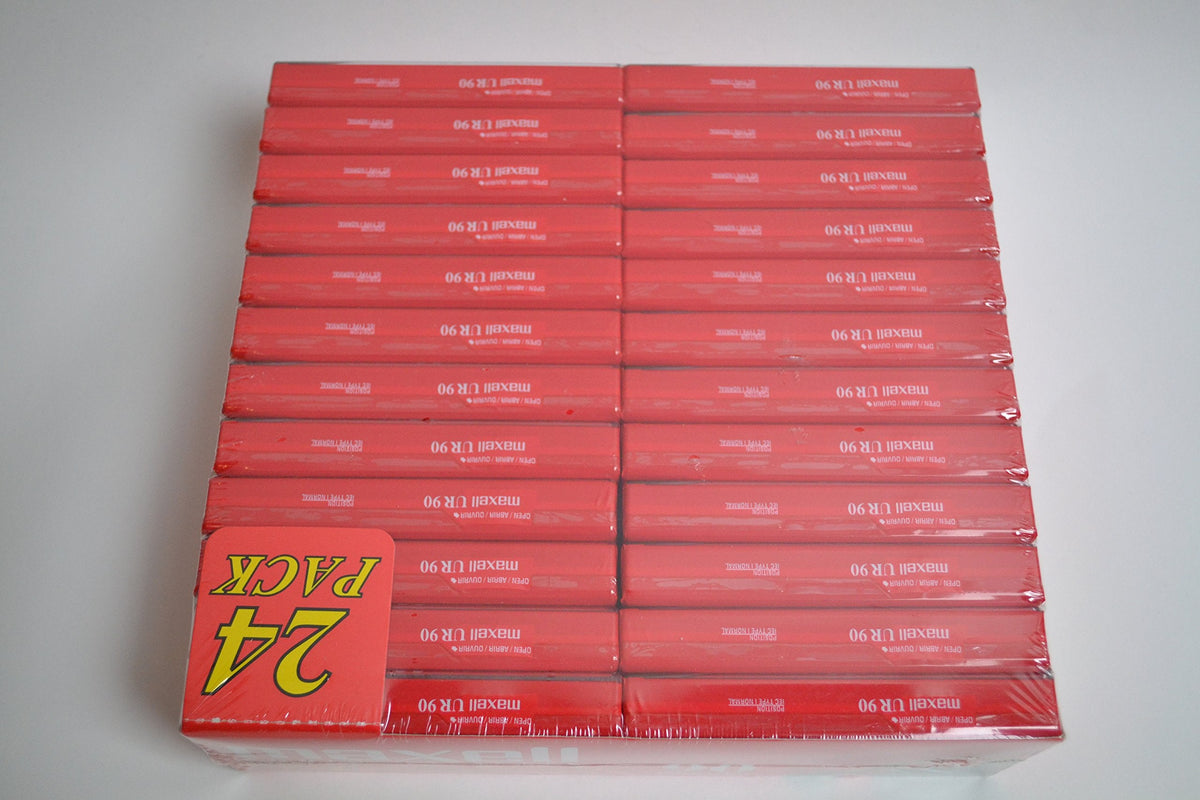 Maxell UR 90 Audio Cassette 24-pack