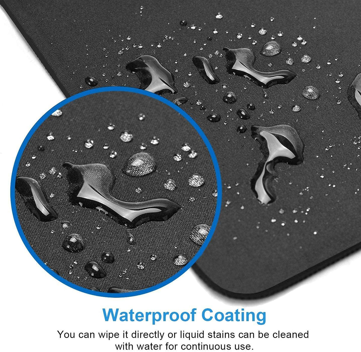 Cute Jumping Turtle Animal Mouse Mat, Square Waterproof Non Slip Rubber Base Mouse Pad for Office Laptop, 9.5"x7.9"x0.12" Inch