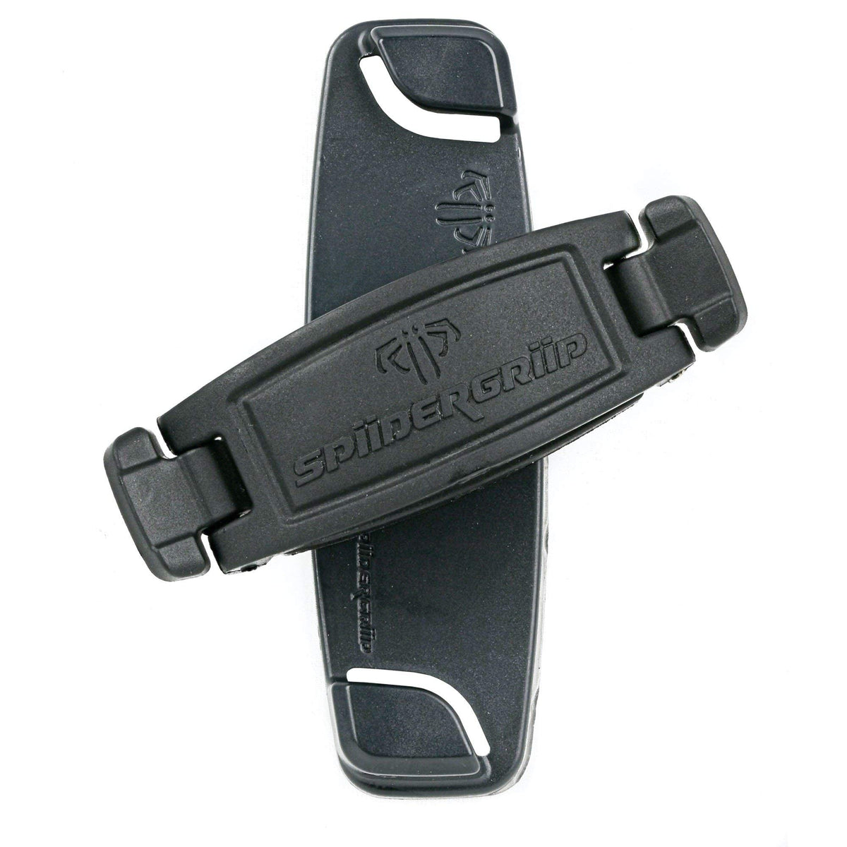 SpiiderGriip 360 Rotating Phone Grip - Flat-Fold Kickstand & Secure Strap - Works with iPhone, Android, Tablets & Cases - Comfortable & Durable