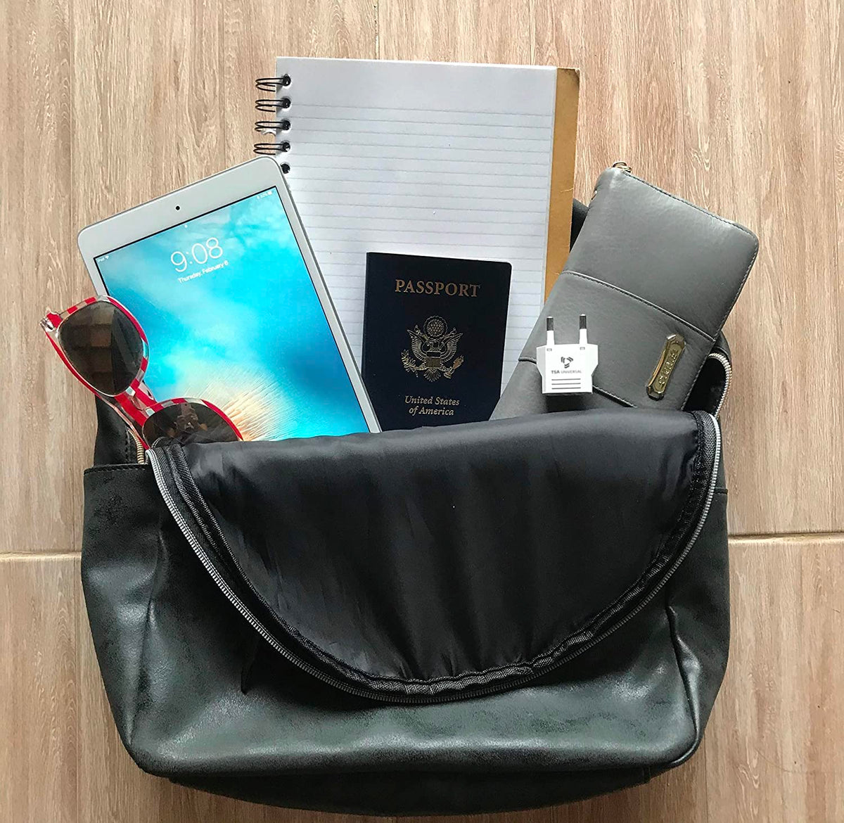 United States to Ethiopia Travel Power Adapter to Connect North American Electrical Plugs to Ethiopian Outlets for Cell Phones, Tablets, eReaders